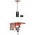 EAST OAK 50,000 BTU Patio Heater with Sand Box, Patio Heater Reflector Shield for Extra Heat Reflecting Power, Enegy Saving and Directional Heating