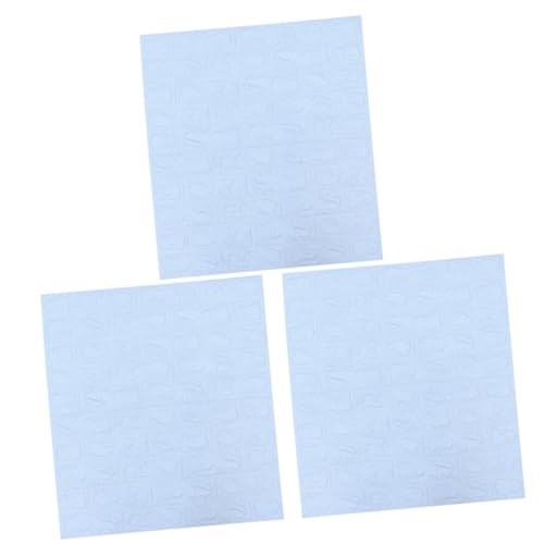 jojofuny Papel Tapiz De Ladrillo para Chimenea Calcomanías De Pared De Ladrillo Acrílico 3D 3 Uds