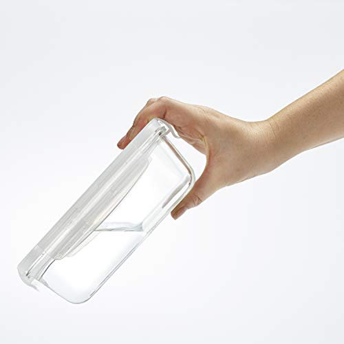 Fit & Fresh, 28 Ounces, Set Of 5 Locking Lids, Meal Prep, 5 Pack, Glass Storage Containers With Airtight Seal, 28 Oz, 28.4 Oz, Clear #TOP6