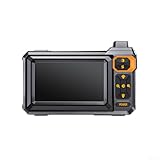 Industrielle Inspektionskamera mit Dual-Objektiv, 1080P HD IPS-Display, IP67 Wasserdicht, Wiederaufladbar für Rohr-, Kanal- und Fahrzeugprüfungen