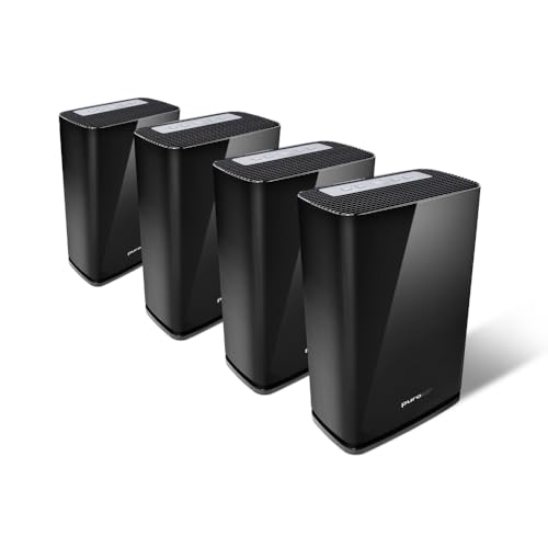 Image of PuroAir 400 HEPA Air Purifiers for Home Large Rooms - Covers 2,000 Sq Ft - Filters Up To 99.9% of Pollutants, Smoke, Pollen, Dust, and VOCs - Quiet HEPA Air Filter - Air Purifiers for Bedroom (4 Pack)