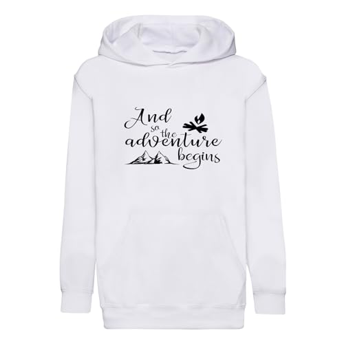 Sweat à capuche enfant pour exploration nature lors des sorties et randonnées en forêt