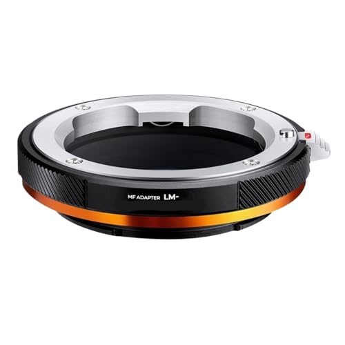 Camera Replacement， Adaptador de Montura de Lente, Compatible con Leica ML/M EOS, Compatible con Cuerpo de cámaras Nikon ZF AI M4/3 X,For Photography(3)