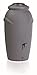 Produktbild Regentonne 210 Liter [Amphore Design] Regenfass Frostsicher aus Kunststoff - Regenwassertonne mit Wasserhahn - Regenwassertank Garten (Grau)