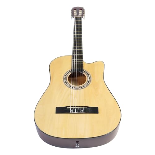 AKUSTICA VC-2 Violão Acústico Cutaway, Cordas de Nylon, com Tensor (Natural)