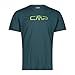 Produktbild CMP T-Shirt mit Rundhalsausschnitt Dry Function mit Logo 39t7117p, E958 Alpine, 52