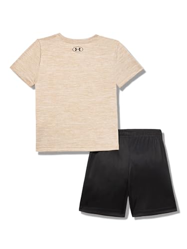 Image of Under Armour Boys' 2-piece Short Sleeve Graphic T-Shirt and Shorts Set, Lightweight & Breathable