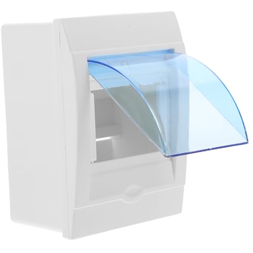 HAMPPLIES Caja de Distribución Eléctrica Resistente la Intemperie Protección para Interruptores Montaje Interior y Exterior Caja de Conexiones Duradera y Fácil Instalación