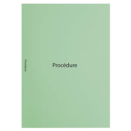 Exacompta 350005E Cartelle Legali, 22x31 cm, Verde...