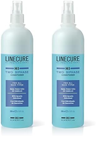Hipertin - Acondicionador desenredante para todo tipo de cabello Two-Biphase, 500ml (Paquete de 2)