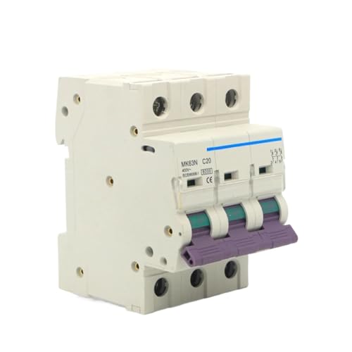Disjoncteur miniature tripolaire 25A MK63N interrupteur pneumatique C