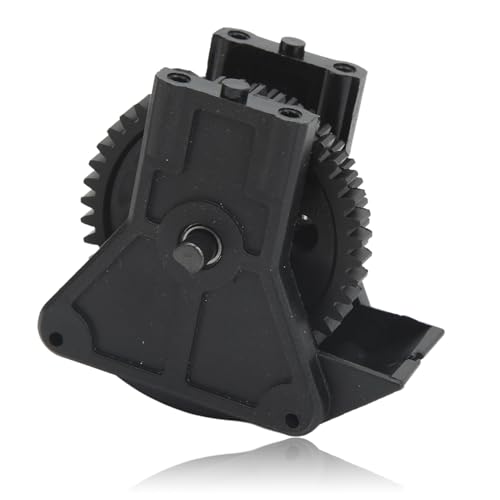 equlup RC Car Speed Transmission Case, 2 Speed Gear Box Replacement 02076 RC Vehicle Gearbox Assembly for HSP 94122 94102 1/10