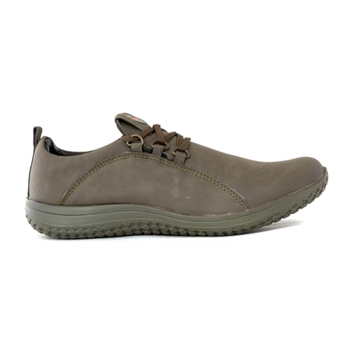Image of Khadim's Olive Outdoor Casual Sneakers for Men