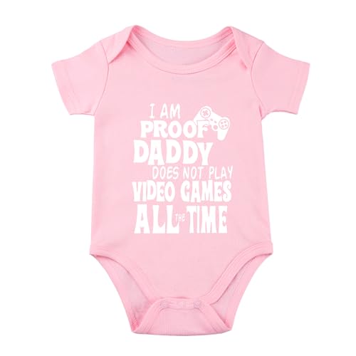 Image of Hi Daddy Bodysuit for Baby Hello Daddy Pregnancy Announcement for Husband I Love Daddys Baby Romper