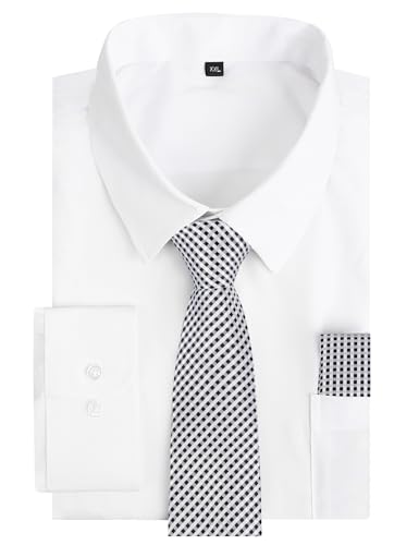 Image of Alizeal Mens 3 Pcs Long Sleeve Shirts Set