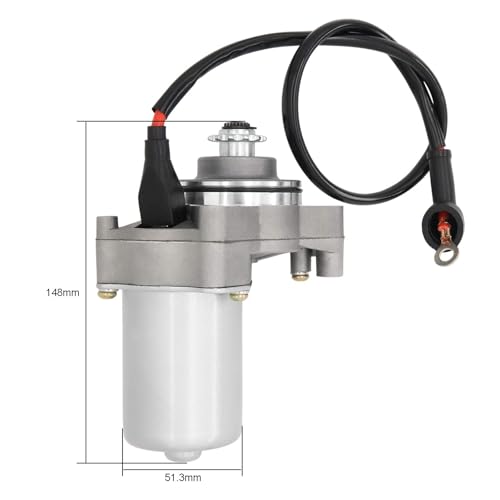 Motor de arranque de 3 pernos para ATV y de 50cc a 125cc 6