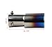 Car Exhaust Tips for Toyota Corolla Hatchback (2016 2017 2018 2019 2020 2021 2022 2023 2024), 2.5 Inch Inlet Exhaust Tip, Stainless Steel Tail Pipe Muffler Tip,Blue doble straight