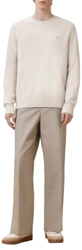 Allsaints Statten Crew Pull-Over Homme idéal pour un style urbain et décontracté