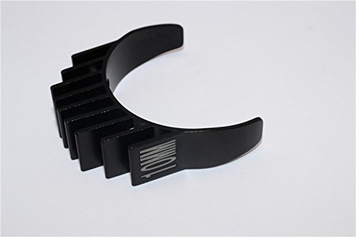 GPM Alu-Motor Kühlkörper 18mm Für 1/10 RC-Autos – Schwarz, Für 540/360 Motoren