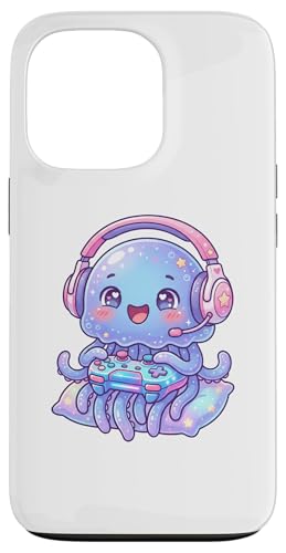 Jellyfish Playing Video Game marine sea jellies Gamers �X�}�z�P�[�X iPhone 13 Pro �p