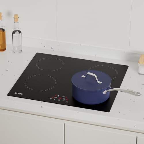 Ciarra CABBIH4-A Einbau Induktionskochfeld 60cm 4 Zonen Kochfeld Induktion mit Timer Touch-Bedienung...
