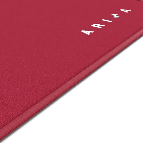 Image of ARIXA Tejas Mousepad, Pro Series, Gaming Mouspad, Stitched, Anti-Fray, Anti-Slip, Splash-Proof, Perfect for Gaming Setup (490x420x4mm)
