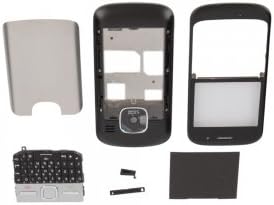 OnceAll Replacement Plastic Housing and Keyboard for Nokia E5 Black