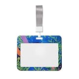 七夕の祈り カードケース社員証学生証パスケース 横型防水社員証ネームホルダー