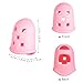 SUPVOX 32Pcs Kalimba Finger Sleeve Finger Guards Kalimba Finger Picks Guitar Finger Protectors Ukelele Picks Guitar Fingertip Protector Silicone Harp Ukulele