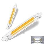 Dvnoua R7S Bulb 118mm LED Dimmable, 30W R7S LED Bulb Equivalent to 300W Halogen Lamp, Cool White 6000K, 3000LM, No-Flickering Energy Saving for Floor lamp, Ceiling Lights Home Lighting 2PCS