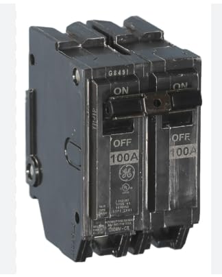 THQL21100 Circuit Breaker - 2 Pole, 240V, 100A, Thermal Magnetic Protection, Plug-in Connection, Q-Line Series