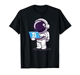 Astronaut buying ticket to the moon with BTC Bitcoin T-Shirt