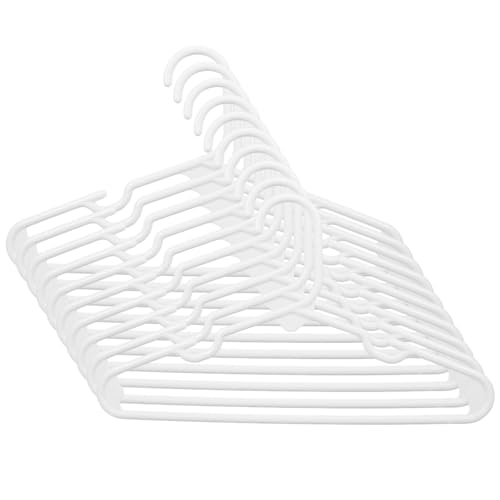 SOLUSTRE Children's Clothes Hangers 10 Pack Velvet Kids Hangers for Closet No-Slip Space-Saving