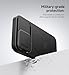 SURITCH for iPhone 14 Pro Max Case with Magnetic Camera Slide Cover and Adjustable Kickstand, Compatible with MagSafe, Shockproof Bumper Case Slim Protective Cover 6.7 Inch, Black