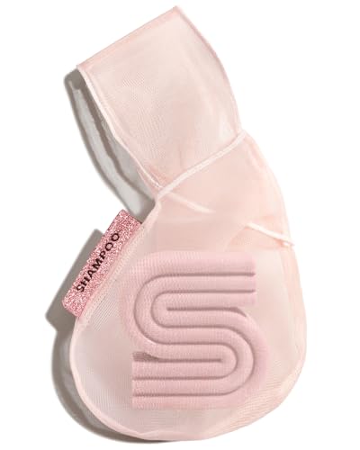 Kitsch Bar Soap Saver Bag – Beauty Bar Soap Bag & Bar Soap Pouch to Preserve Soap Bars | Body Wash, Conditioner & Shampoo Bar Holder | Soap Savers for Bar Soap | Recycled Mesh Soap Bag (Blush)