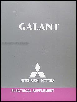 2006 Mitsubishi Galant Wiring Diagram Manual Original | Amazon.com.br