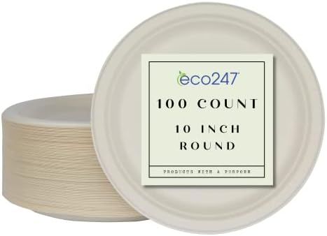 100% Compostable Round...