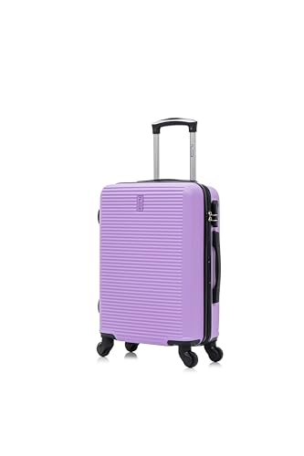 CELIMS - Valise Cabine Voyage Approuvée par 100+ Compagnies Aériennes | Légère et Rigide | Valise Cabine 55x35x25 | Valise Enfant | Bagages Cabine | ABS à 4 roulettes | Violet
