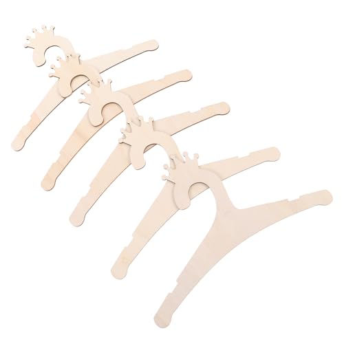 Perchas Ropa Madera Marca BESPORTBLE