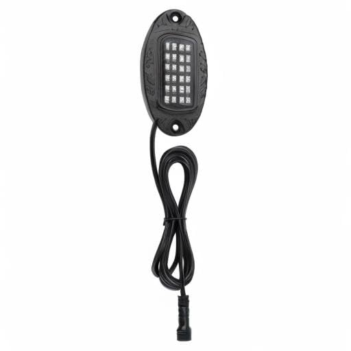 Luces Rock LED RGB Metal Kit Multicolor 12V Impermeable miniatura 4
