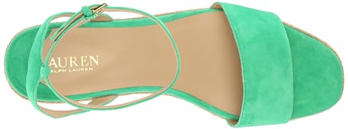 Image of Lauren Ralph Lauren womens Leona Suede Espadrille