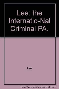 Paperback Lee: the Internatio-Nal Criminal Pa. Book