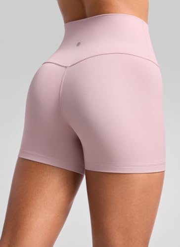 Image of CRZ YOGA No Front Seam Biker Shorts 4 inch