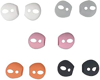 Xiaozxwlhq 5 Pairs Super Thin Soft Earpods Covers Tips for Apple AirPods Both