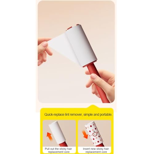 Rouleau de papier adhésif portable déchirable vêtements JJDFW