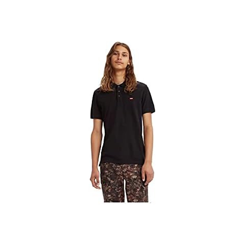 Levi's Housemark Polo Mineral Black para Hombre Cover