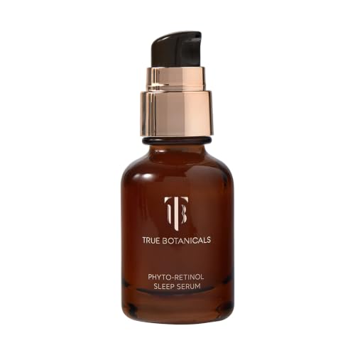 True Botanicals Phyto Retinol Sleep Serum | Nightly Anti-Aging Serum | Retinol Alternative | Targets & Reduces Fine Lines & Wrinkles | Dermatologist Tested All Natural Vegan | 1 fl oz | 30 ml
