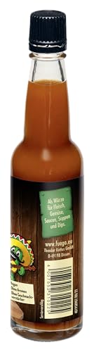 Kattus - Jalapeño Sauce HOT | Zum feurig-scharfen Verfeinern von Fleisch, Gemüse | Zum Würzen von Saucen und Dips | Vegan, ohne Geschmacksverstärker | 100 ml in der Glasflasche