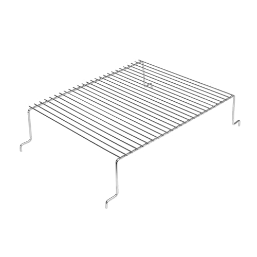 Grill Warming Rack for PK Grills PK99030, 304 Stainless Steel Expandable Cooking Grid Compatible with Littlemore Raised Barbecue, Multi-Level Heat-Resistant Rack for Keeping Food Warm, 12" x 9.45"