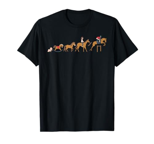 Cheval Amant Équitation Cadeau Chevaux Fille Cheval T-Shirt